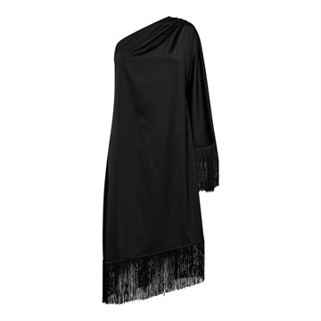 Co Couture AdnaCC Fringe Dress 36401 Black